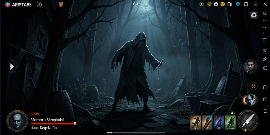 Gameplay menakutkan dari ARISTA88 yang penuh ketegangan dan kegelapan.