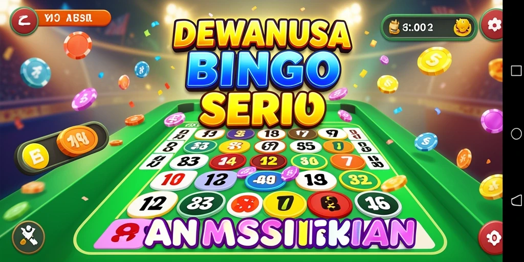 Tampilan seru DEWANUSA saat bermain Bingo dengan teman.