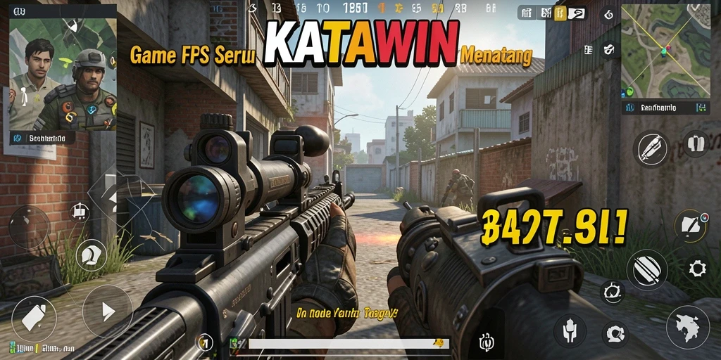 Screenshot gameplay KATAWIN yang menarik dalam aksi FPS.