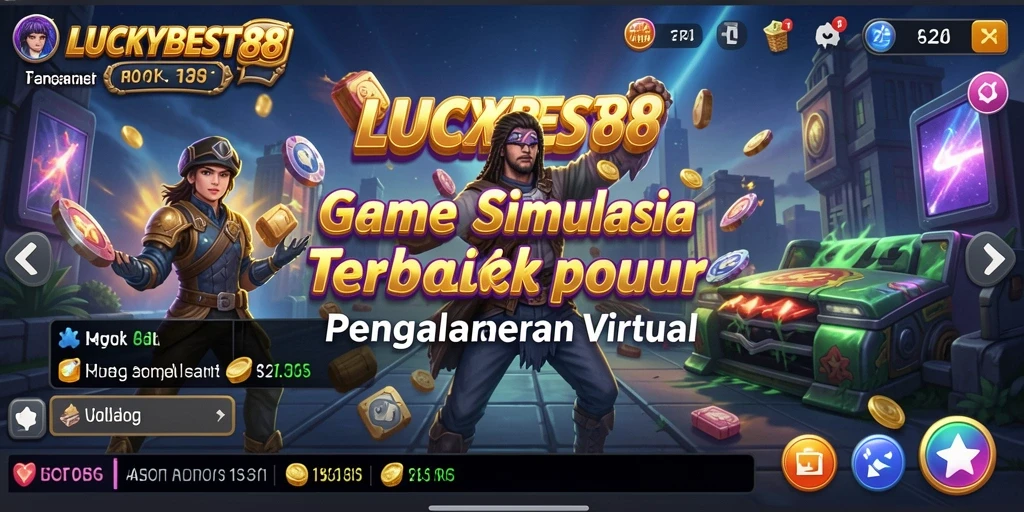 Tampilan gameplay seru di LUCKYBEST88 dengan fitur simulasi menarik.