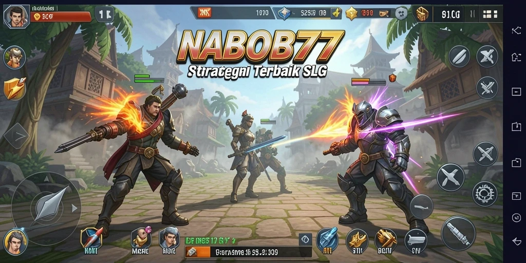 Tangkapan layar utama NABOB77 menampilkan gameplay strategis yang menarik.