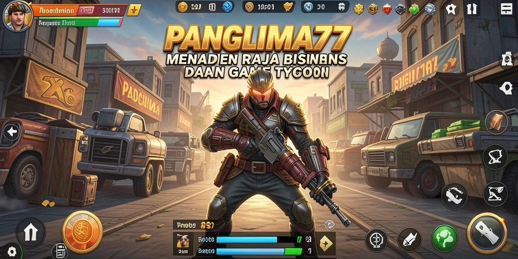 Tampilan gameplay Tycoon dalam PANGLIMA77 yang menarik dan strategis.