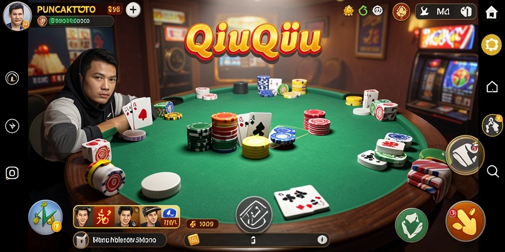 Tampilan gameplay PUNCAKTOTO yang seru dan kompetitif.
