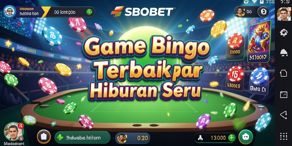 Tampilan screenshot SBOBET menunjukkan keseruan gameplay Bingo yang menarik.