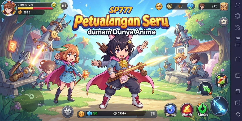 Tampilan gameplay SP777 yang seru dan grafik menawan.